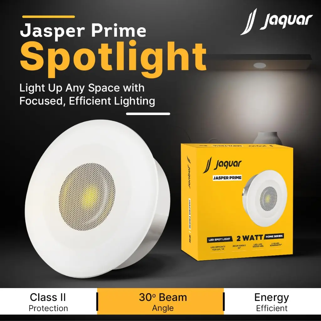 Jaquar Jasper Prime 2W LED Spotlight / Eyelight | City Lighting And Electricals