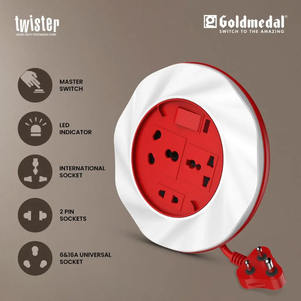 Goldmedal Twister 16A 3-Pin Universal Socket2.webp