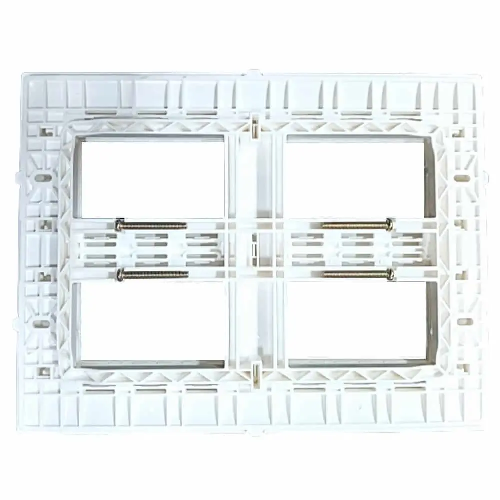 Legrand Mylinc Back side Plate Cover + Frame White- 12M.webp