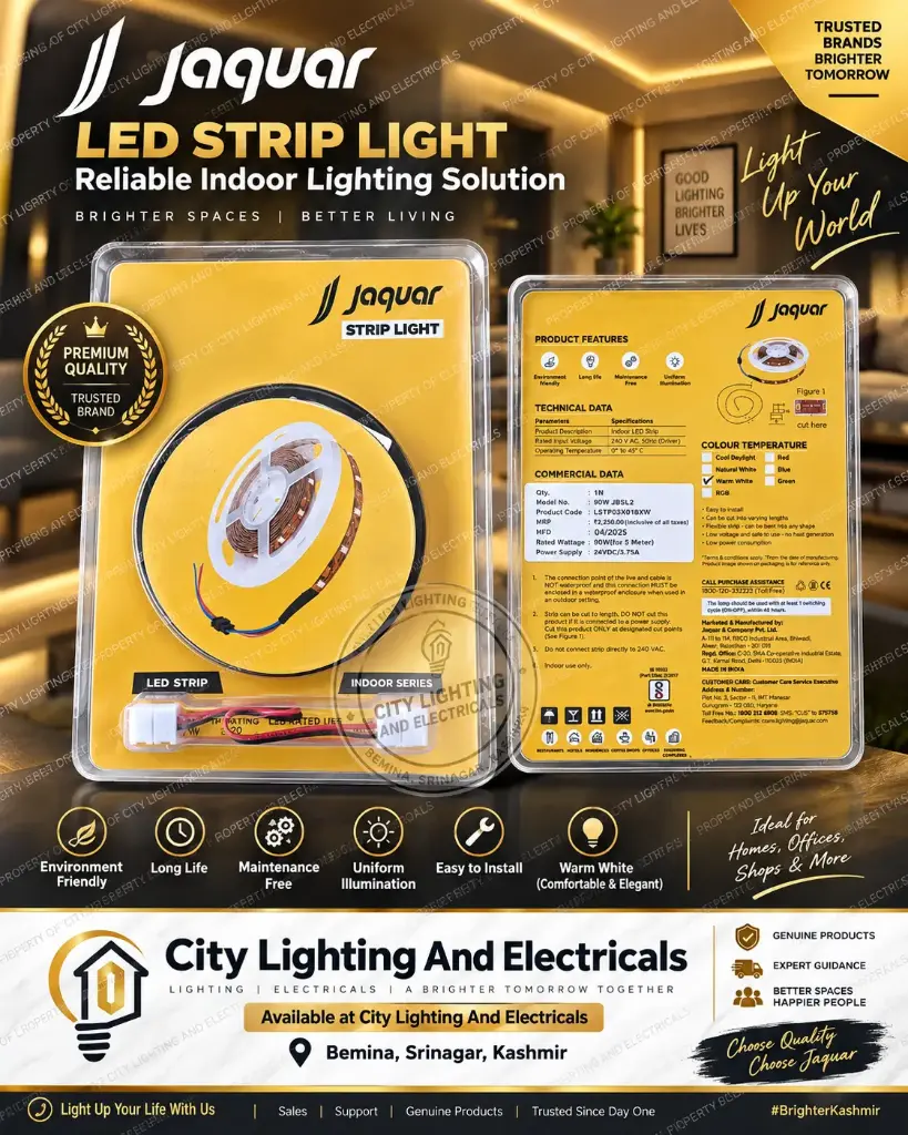 LED Indoor Strip Light - 18W WARM.webp