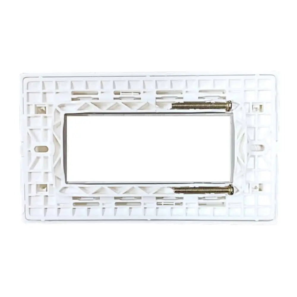 Legrand Mylinc Back Side Plate Cover + Frame White - 4M.webp