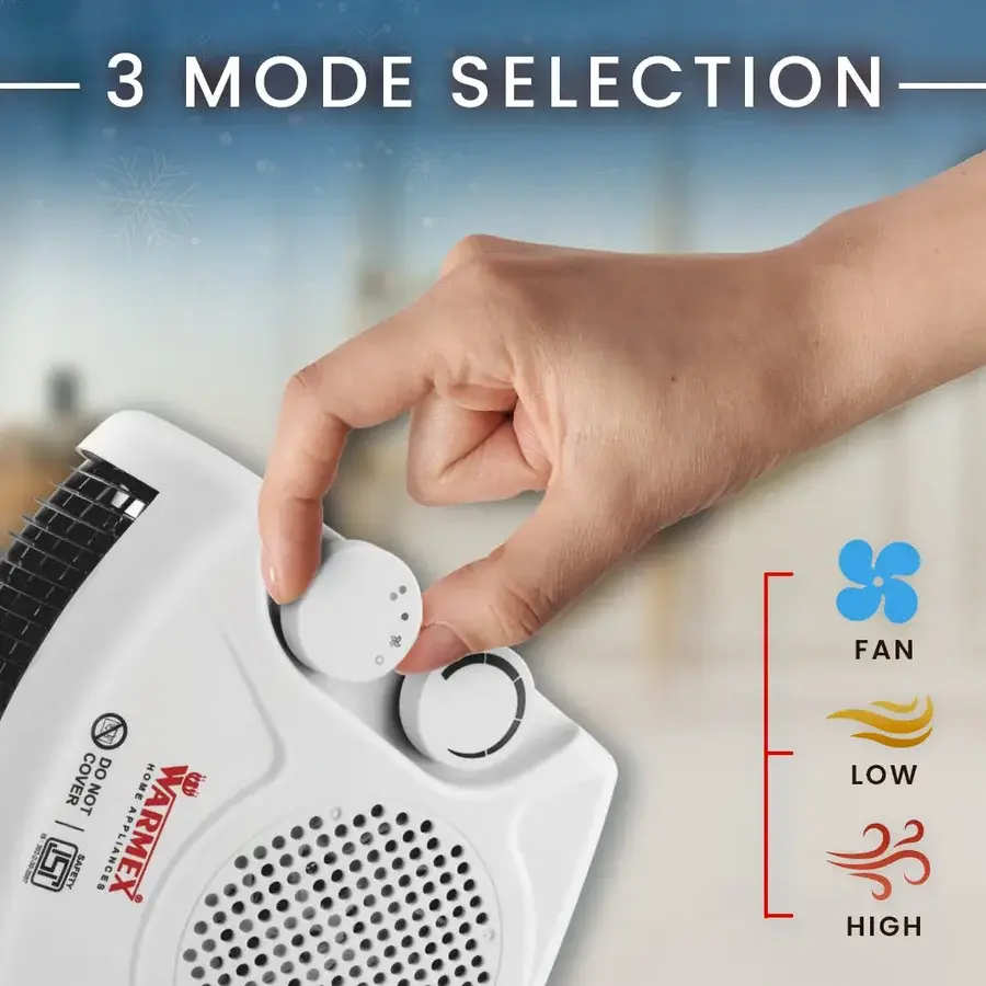 Warmex FH-09 Fan Heater 2000W3.webp