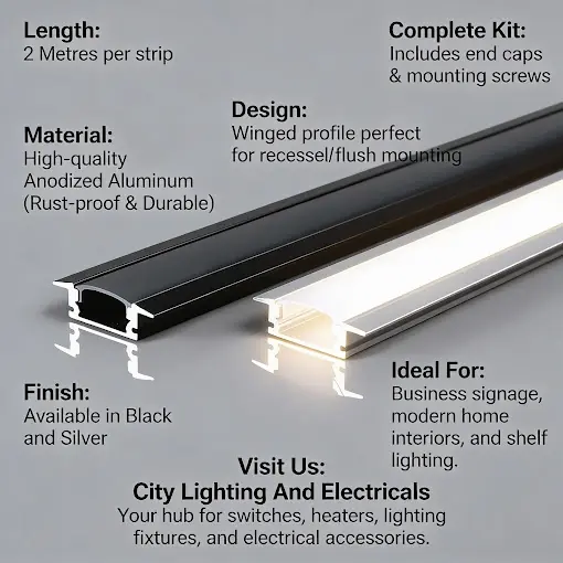 Aluminium LED Strip Profile1.webp