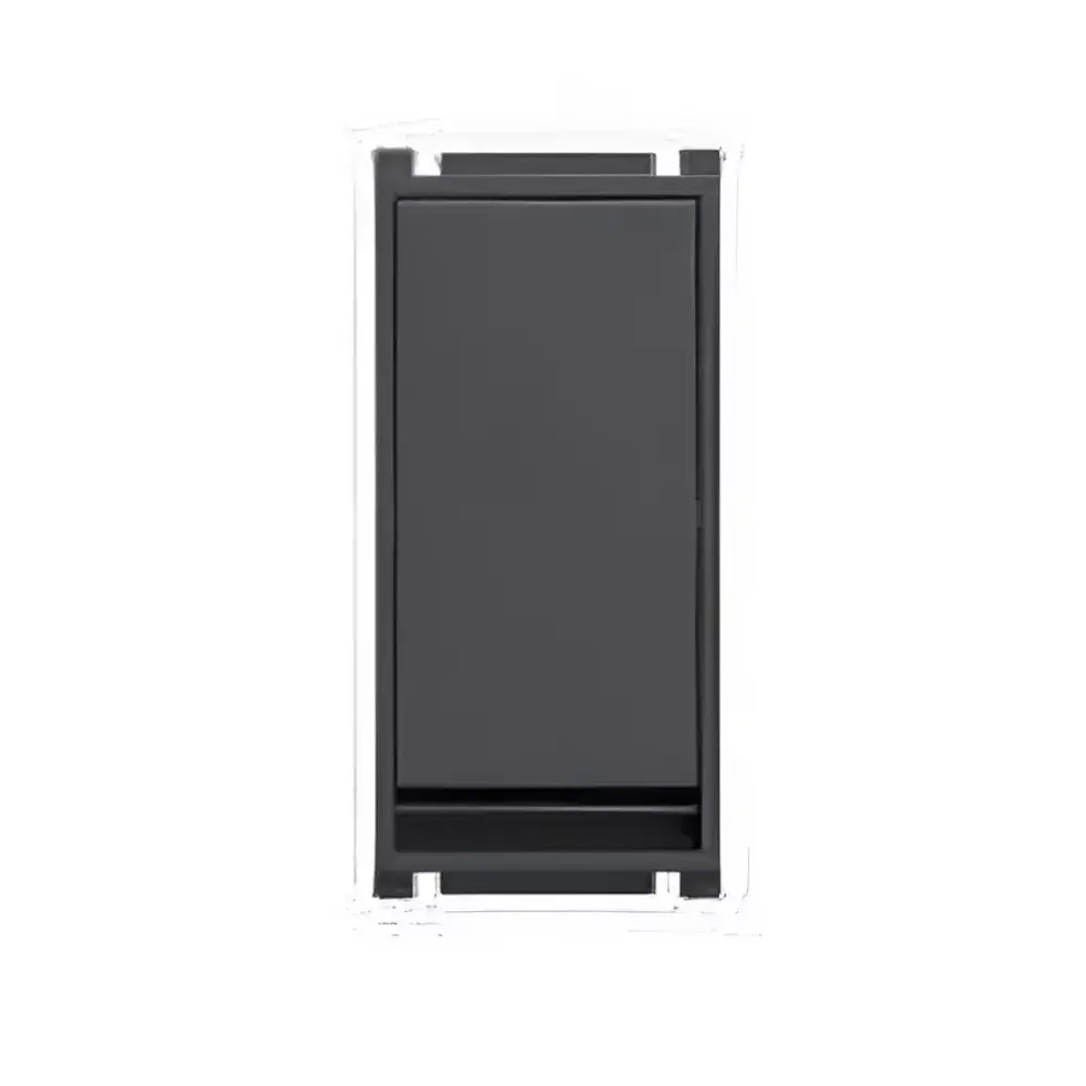 1 Way Switch 1 Module 10 Amp Goldmedal Air Black.webp