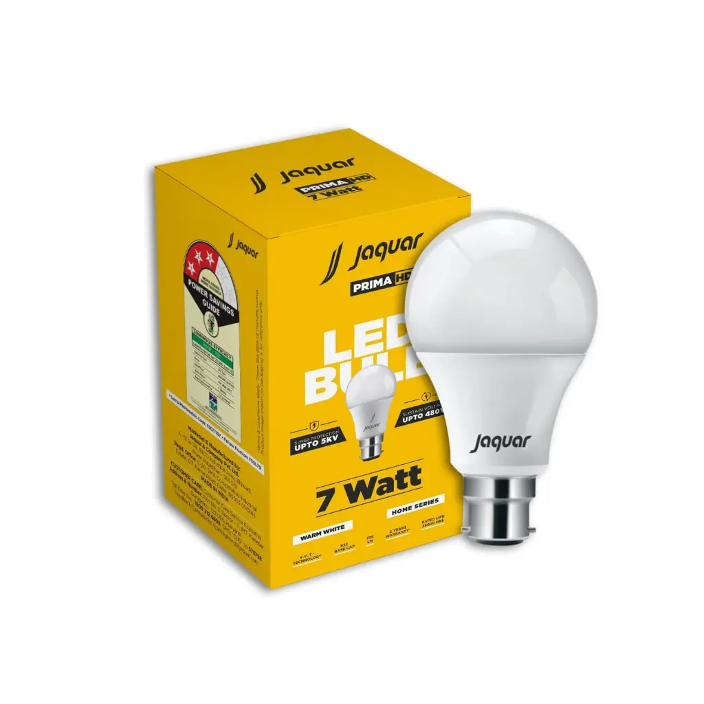 Jaquar Prima HD 7W LED Bulb B22D Warm White / Cool White