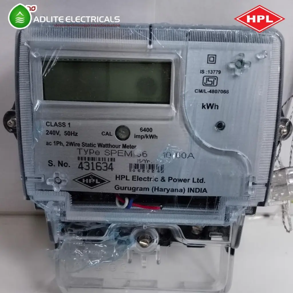 HPL 10–60A Single Phase Sub meter – SPEM56 | Digital Energy Meter