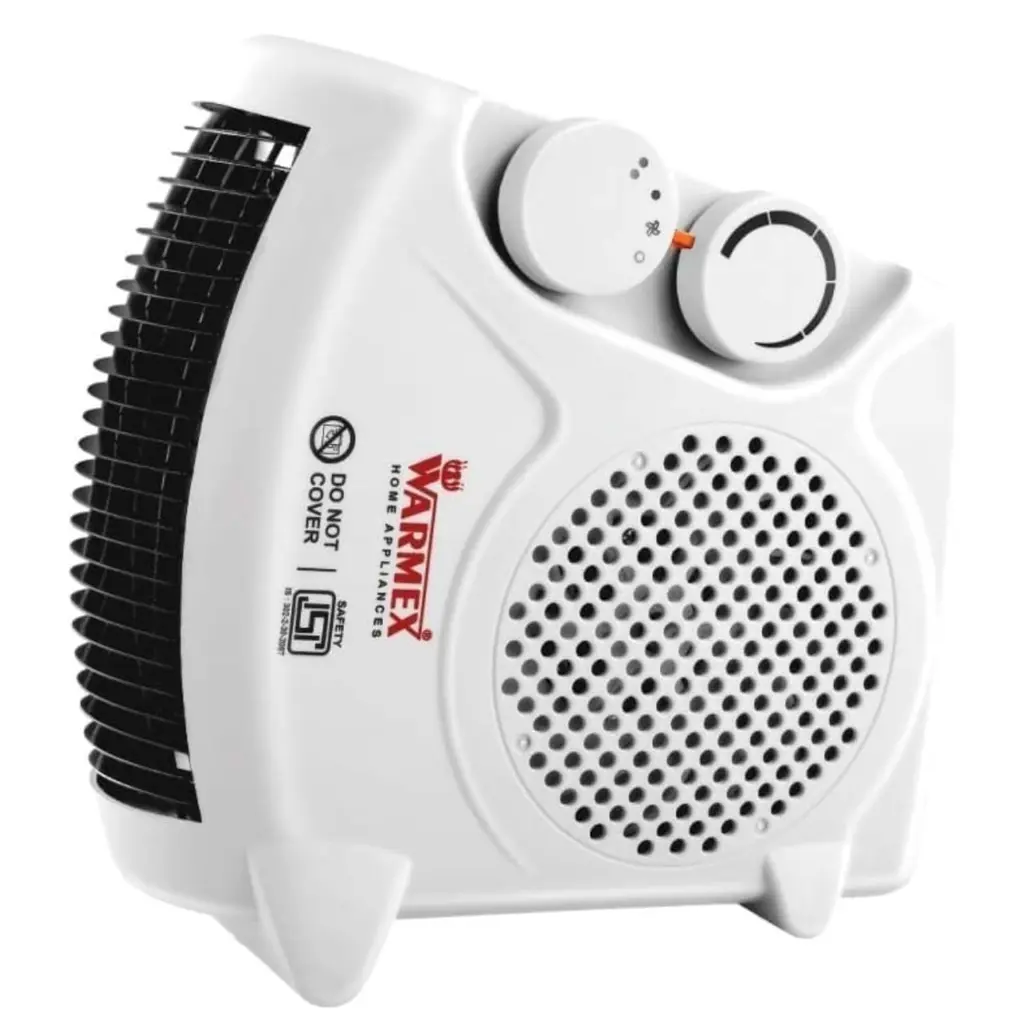 Warmex Room Heater For Home 1000/2000 Watts with Overheat Protection | Dual Placement With Adjustable & Automatic Electric Fan Heater for Winter | No Oxygen Burning, ISI Certified With 1 Year Warranty