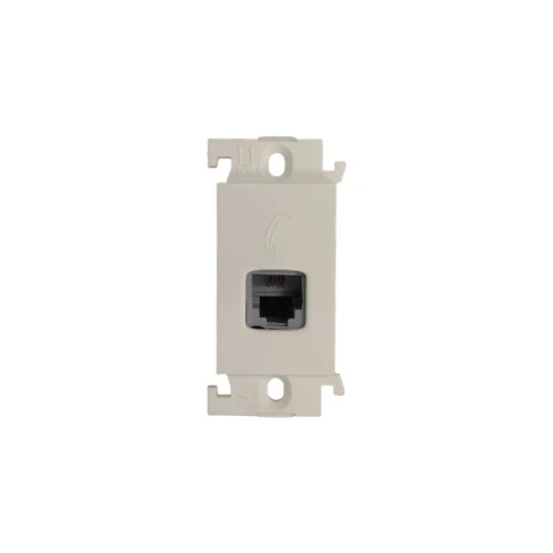 Legrand Mylinc Modular RJ11 Telephone Socket 1M White 6755 41