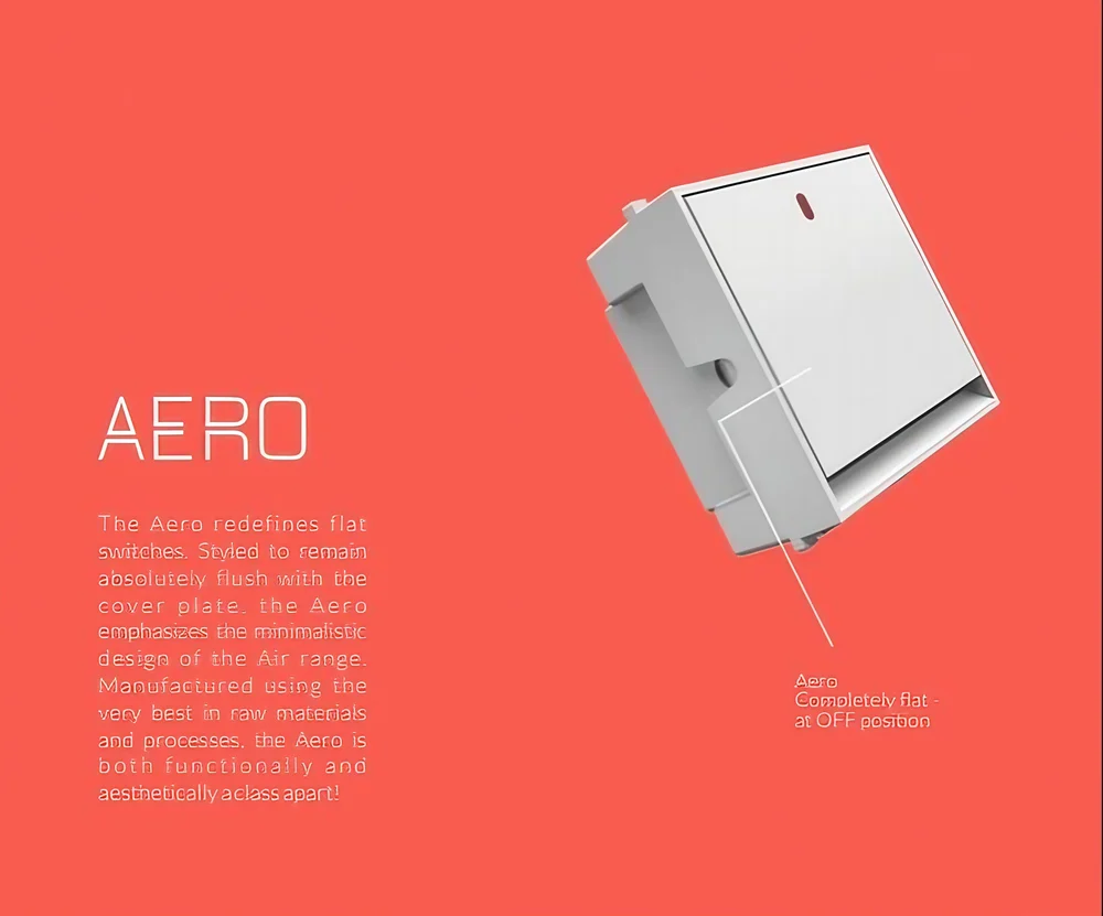 Goldmedal Air Aero 20A, Two Way Switch, 2M White