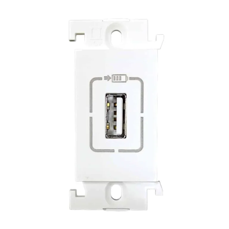 Legrand Mylinc Modular USB Socket White - Single USB (1M)