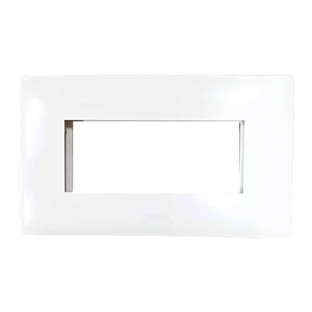 Legrand Mylinc Modular Plate Cover + Frame White - 4M