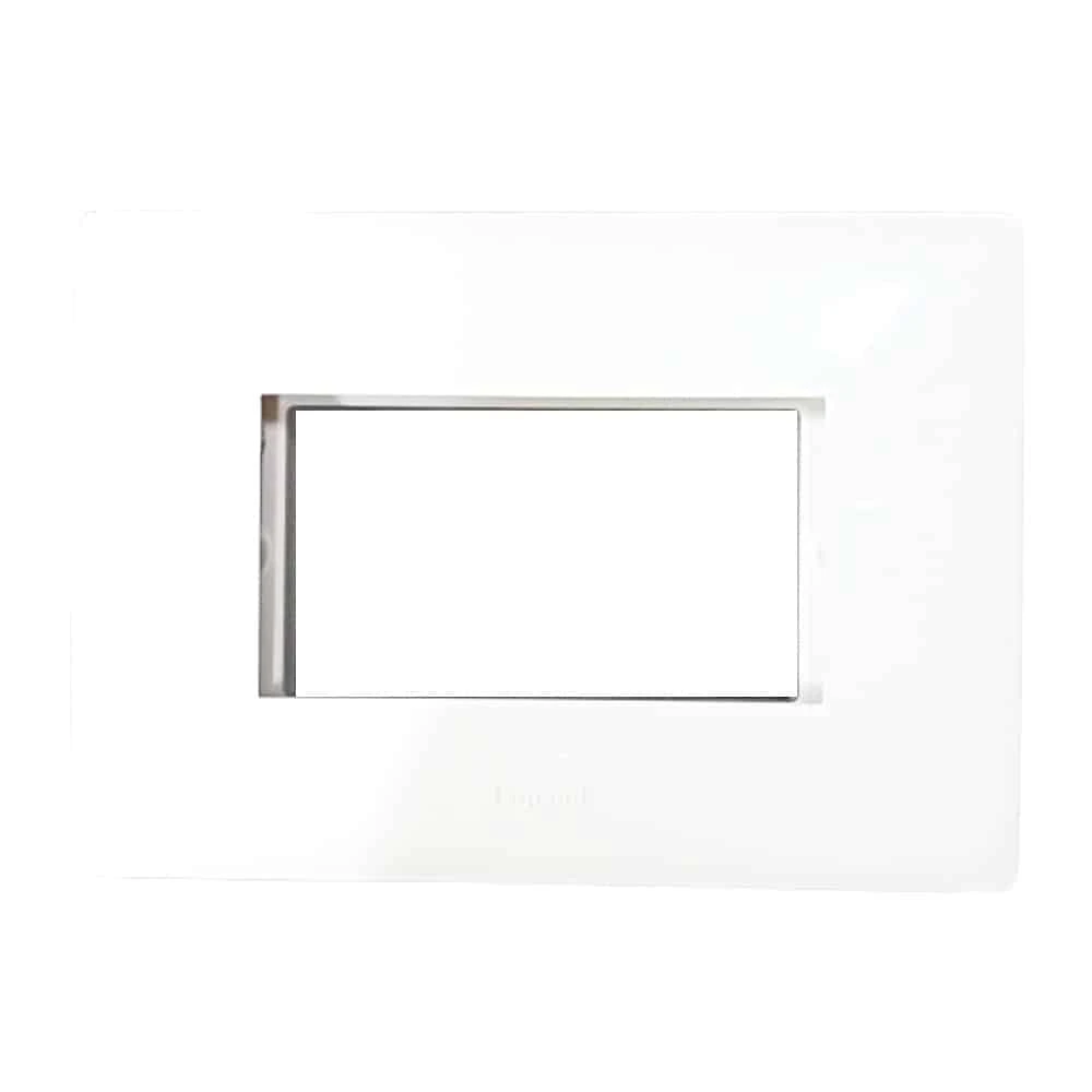 Legrand Mylinc Modular Plate Cover + Frame White - 3M