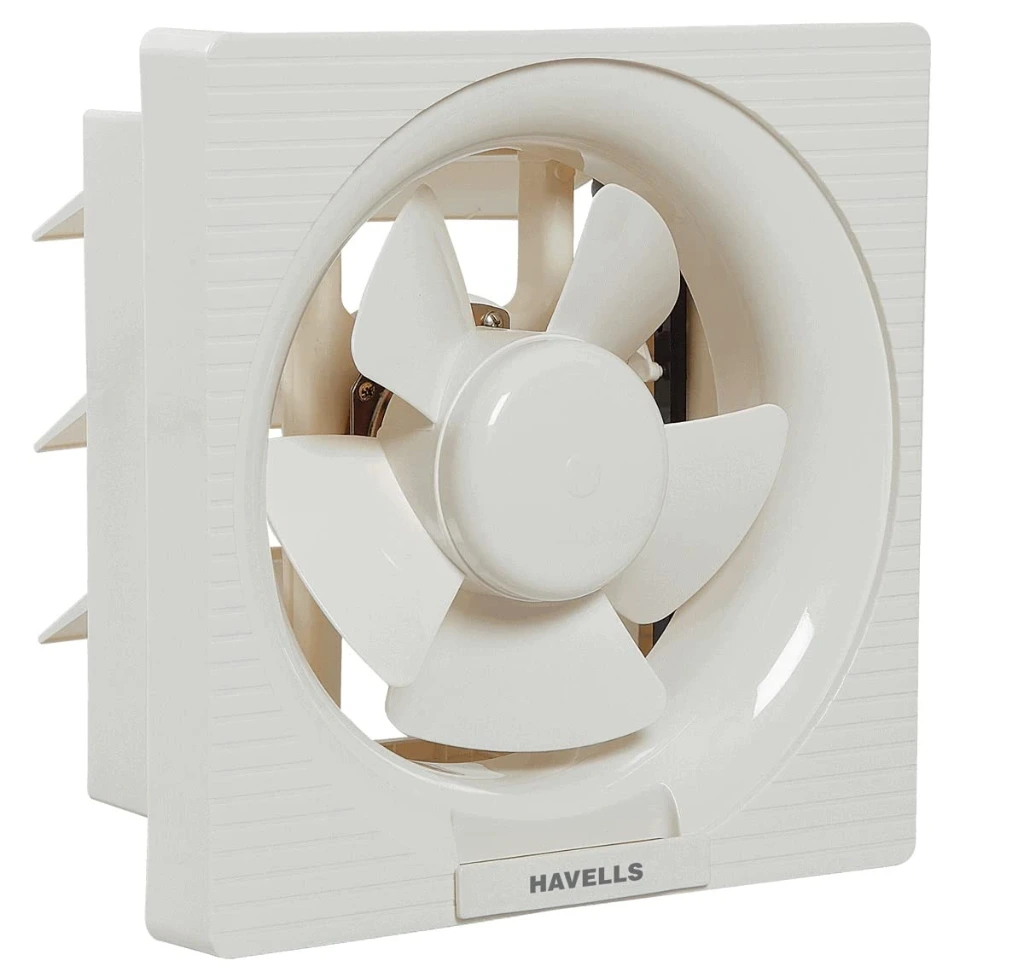 Havells Ventilair DX (10 Inch) White Exhaust Fan (250mm) | Silent & Powerful Ventilation