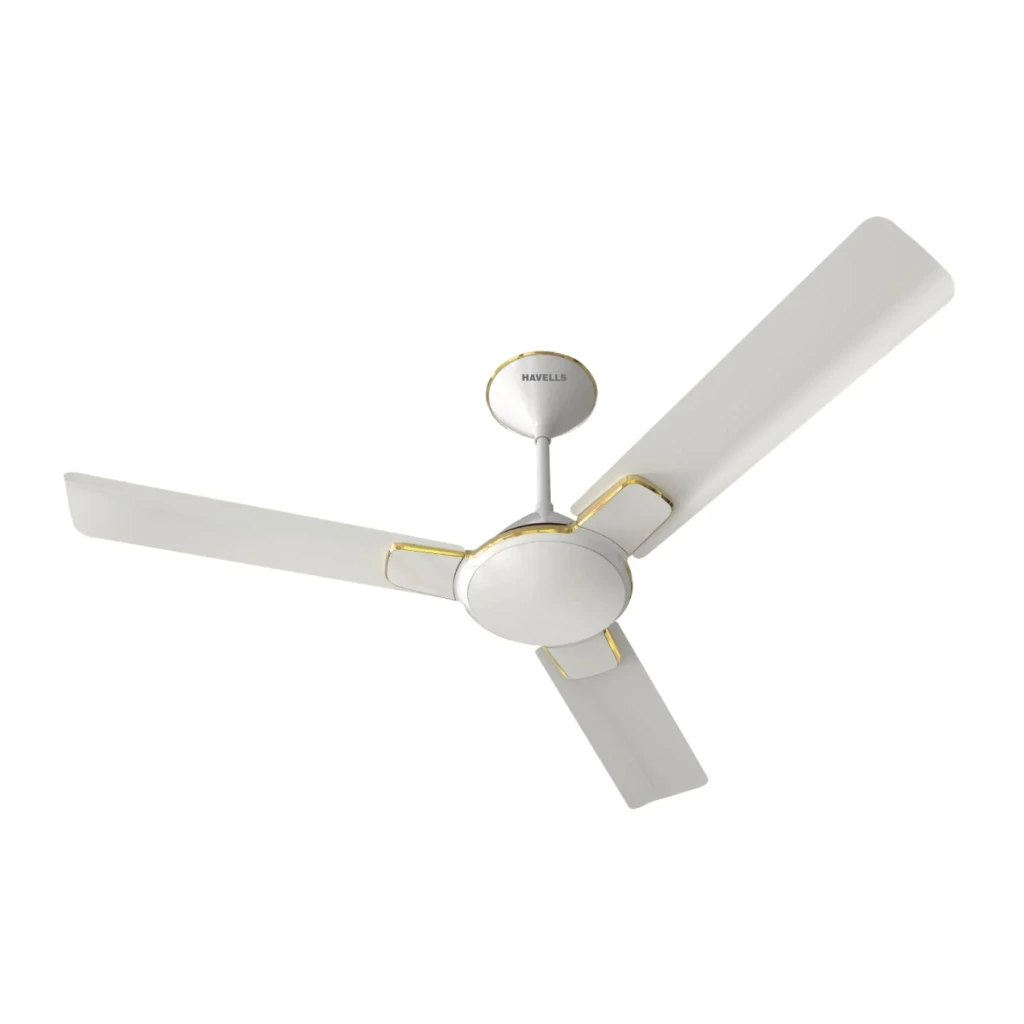 Havells Enticer Premium Design 900 mm (36), Pearl White Gold, 3 Blade |