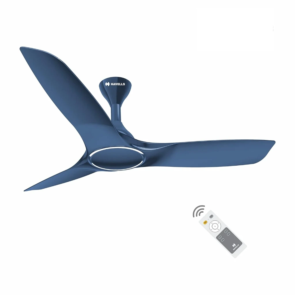 Havells Stealth Air BLDC 1200mm Ceiling Fan (Indigo Blue)
