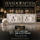 Premium Handcrafted Extension Board Heavy Duty Elegant Floral Finish Exclusively Handcrafted