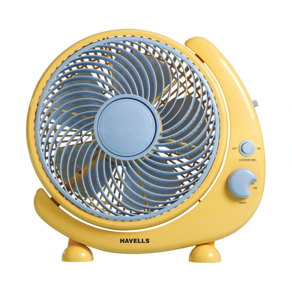 Havells Crescent Personal Fan |250mm |Yellow