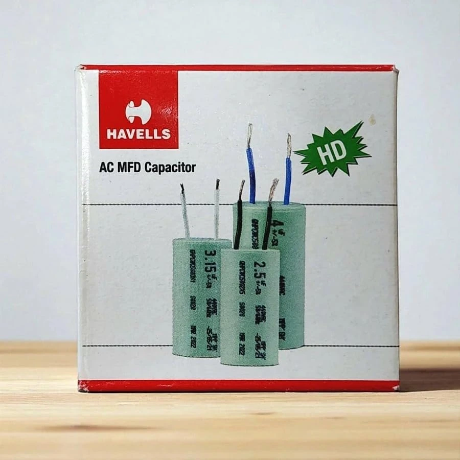 Original Havells 2.5 MFD Ceiling Fan Capacitor | 2.5 µF